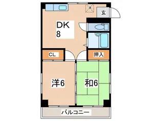 興和ビル【3階】の間取り