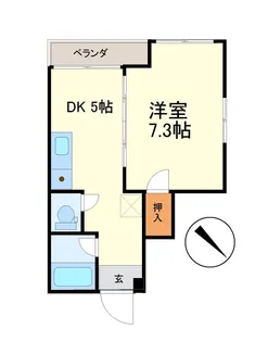 上本組ビル【4階】の間取り