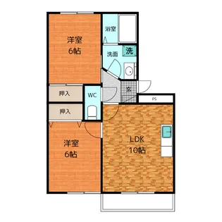 プレミアムシャトー【1階】の間取り