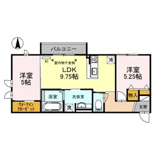 SHIOSAI【2階】の間取り