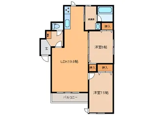 ウエスト蔵【3階】の間取り