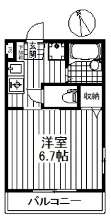 Reveur Haruna【2階】の間取り