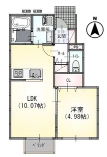 Euphoria(ユーフォリア)【1階】の間取り