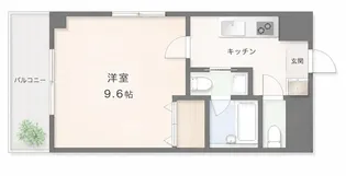 レジデンスTKD【5階】の間取り