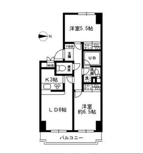 レジディア目白【4階】の間取り