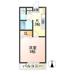 アンジェラ【3階】の間取り