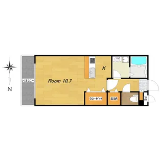 セジュール城南【3階】の間取り