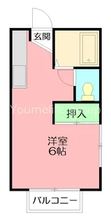 コーポむつみ【2階】の間取り