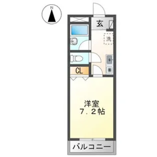 ヒューマネットビル【2階】の間取り