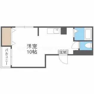 ウィステリア北島2号館【1階】の間取り