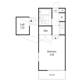 グリーンコーポ神大寺【1階】の間取り
