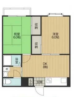 クワァドーロ・フォルテッツァ・ディ・アイ【3階】の間取り