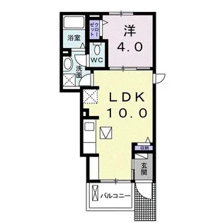 ソレイユ【1階】の間取り