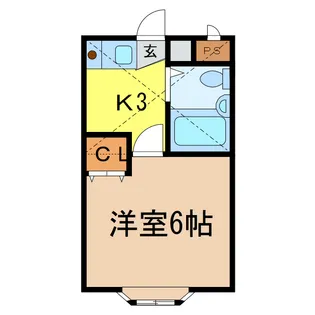 クレールM52(熊谷市本石)【2階】の間取り
