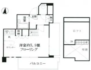 アート・フル上石神井II【4階】の間取り