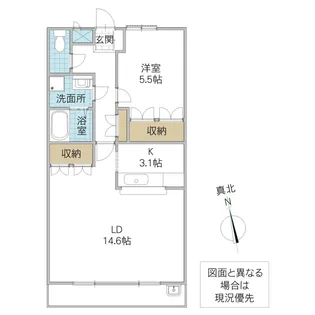 DURER II【2階】の間取り