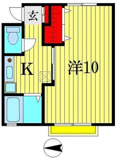ハピーハイム金町【1階】の間取り