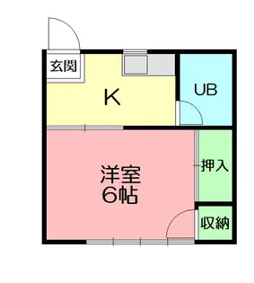 第5ファミリーハイツ【1階】の間取り