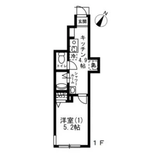 サンハイツもえぎ【1階】の間取り