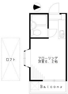 メゾンラメール【2階】の間取り