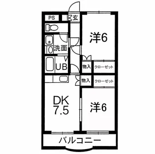 サンエミットM【3階】の間取り