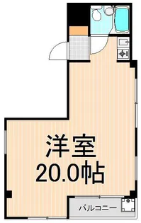 牧ビル【4階】の間取り