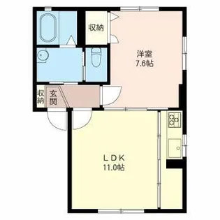 Arancia・K【1階】の間取り