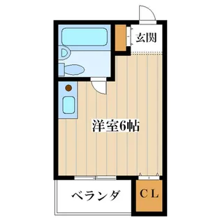 ヴィラ柏里【4階】の間取り