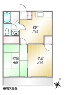 さくらハイム【1階】の間取り