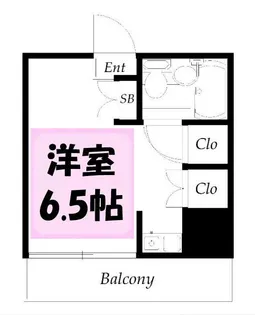 クレスト・センバ【1階】の間取り