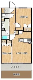プロミライズ青葉台C棟【1階】の間取り