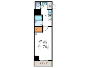 ビクトワ-ル二条【3階】の間取り