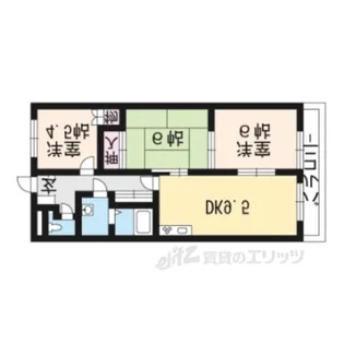 エヴァークレストール【3階】の間取り
