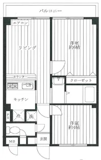 松原パレス-松原5丁目-【4階】の間取り