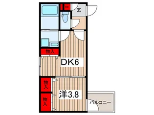 グランテラ【1階】の間取り