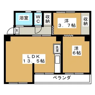 T.TOWER【1階】の間取り