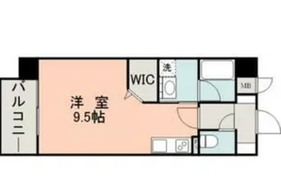 サムティ慶徳レジデンスII【9階】の間取り