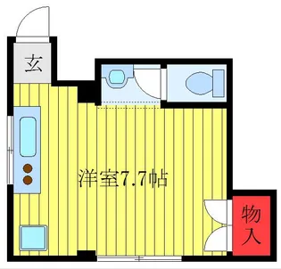青木ビル【3階】の間取り
