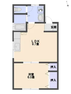 ハイムベルク C棟【2階】の間取り