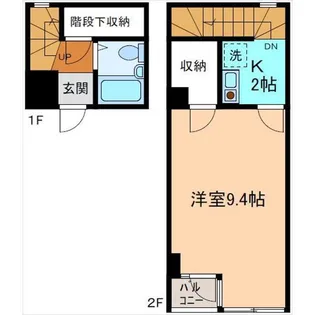 ウィンディヒルズ【1階】の間取り