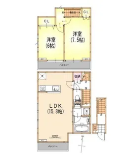 サンライズ池袋の間取り