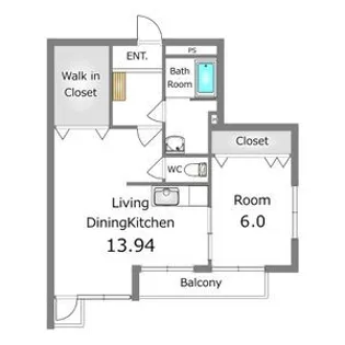 あさひレジデンス弐番館WEST【3階】の間取り