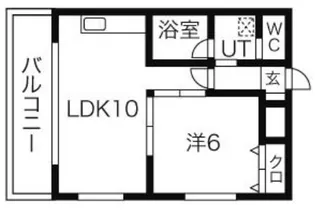 R-Court泉【6階】の間取り
