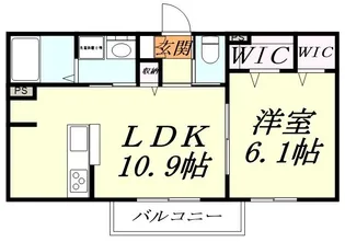 メゾンドボヌール【2階】の間取り