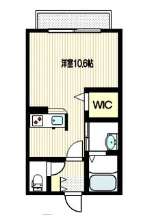 パールガーデン相模大野【2階】の間取り