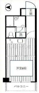 ダイアパレス新宿一丁目【8階】の間取り