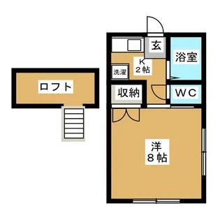 トウリンハウス【2階】の間取り