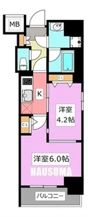 アイルプレミアム池袋ノルド【8階】の間取り