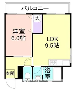 タウンコーポCL【4階】の間取り