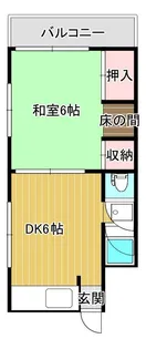 ベンステーション1【3階】の間取り